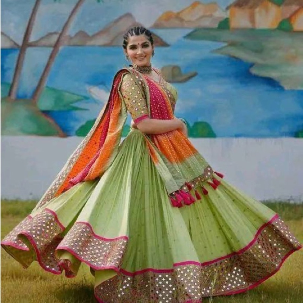 Vibrant Multicolor chanya choli